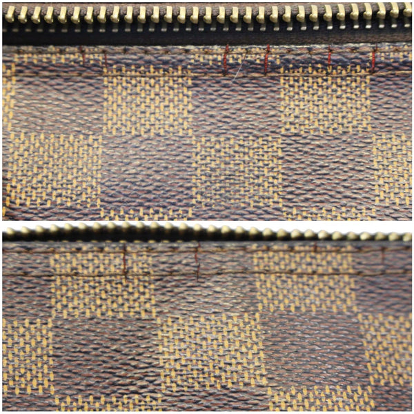 LOUIS VUITTON Speedy 30 Damier Ebene Satchel Bag Brown