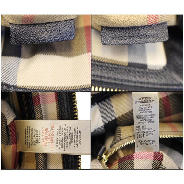 Burberry Crossbody Bag Helmsley House Leather - price