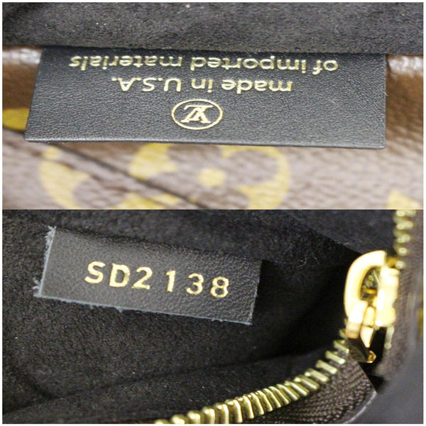 LOUIS VUITTON Neonoe Monogram Canvas Shoulder Bag Black-US