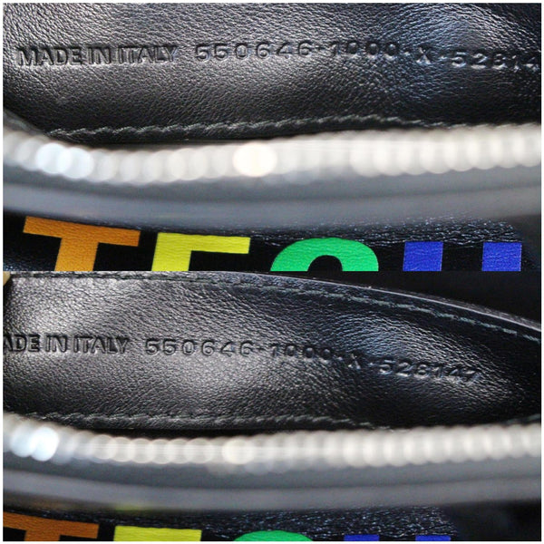 BALENCIAGA I Love Techno Ville Top Handle XXS Crossbody Bag Black - 20% OFF