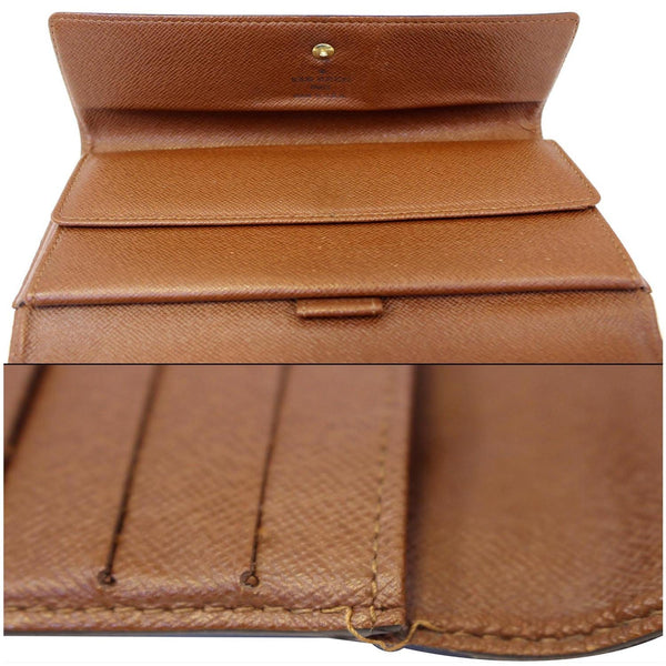 LOUIS VUITTON Porte Tresor International Monogram Canvas Wallet Brown-US