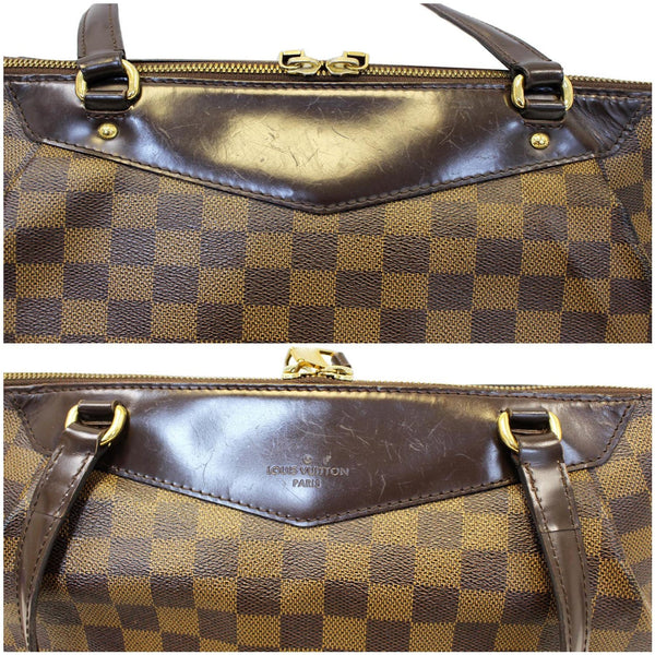 Close View LV Westminster GM Damier Ebene Shoulder Bag