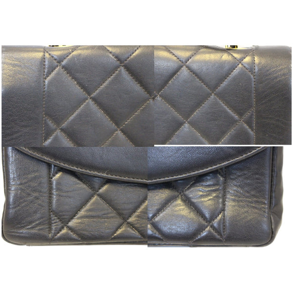 CHANEL Diana Classic Flap Quilted Leather Crossbody Bag-US