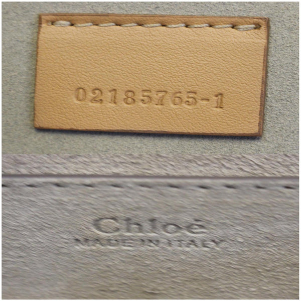 CHLOE Mini Drew Bijou Calfskin Shoulder Bag Peach