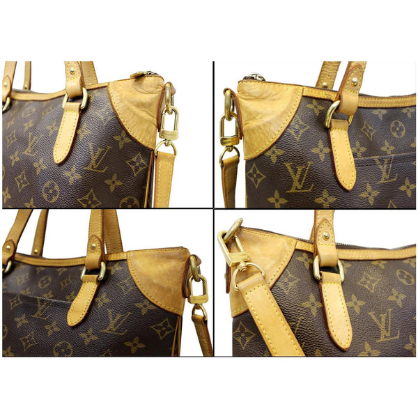 LOUIS VUITTON Odeon GM Monogram Canvas Shoulder Bag Brown