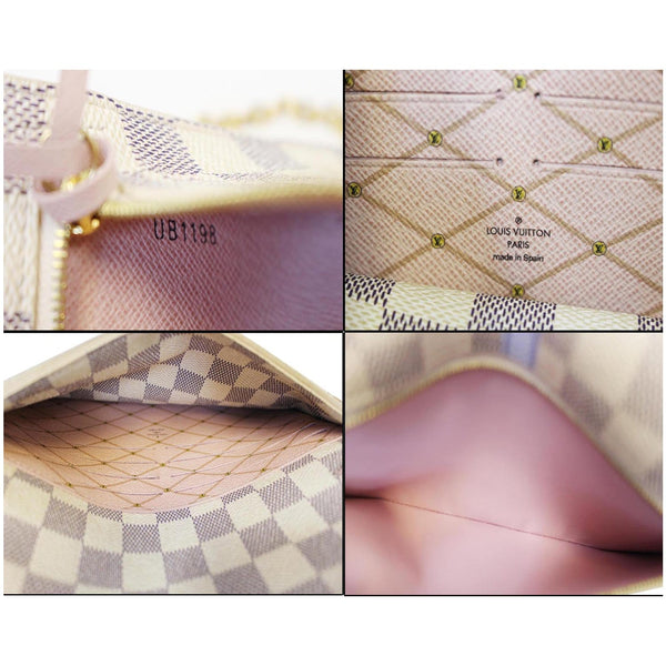 LOUIS VUITTON Summer Trunks Pochette Weekend Damier Azur Shoulder Bag-US