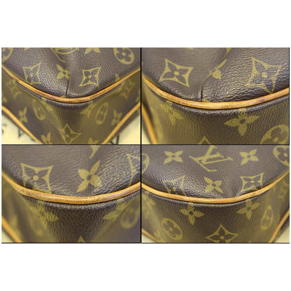 LOUIS VUITTON Odeon GM Monogram Canvas Shoulder Bag Brown