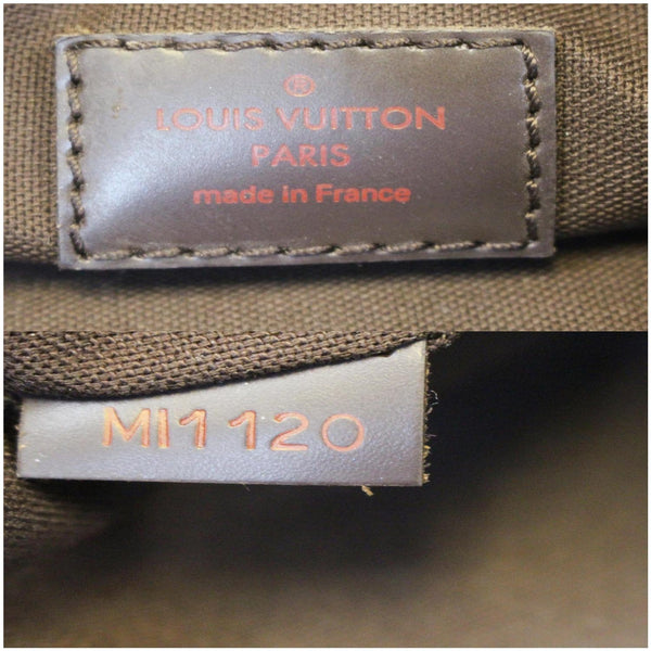 LOUIS VUITTON Pochette Bosphore Damier Ebene Crossbody Bag Brown-US