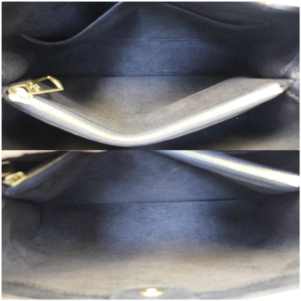 LOUIS VUITTON Brittany Damier Ebene Shoulder Bag Brown