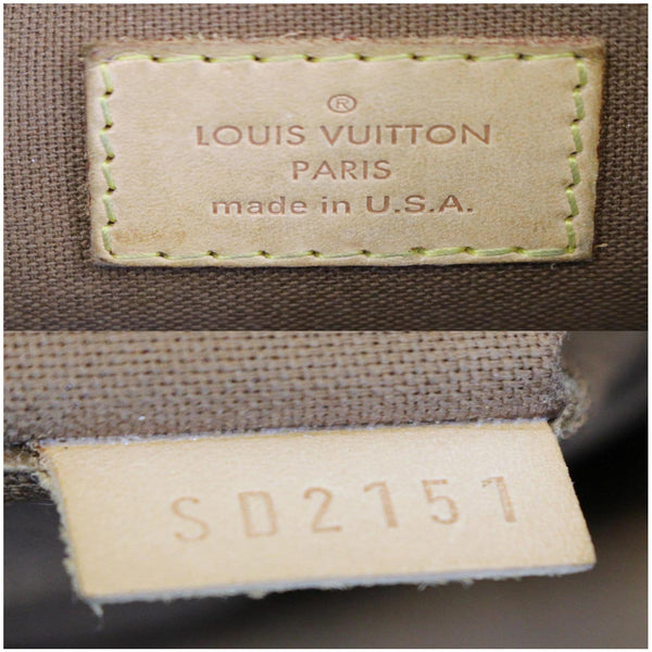 LOUIS VUITTON Thames PM Monogram Canvas Shoulder Bag Brown-US