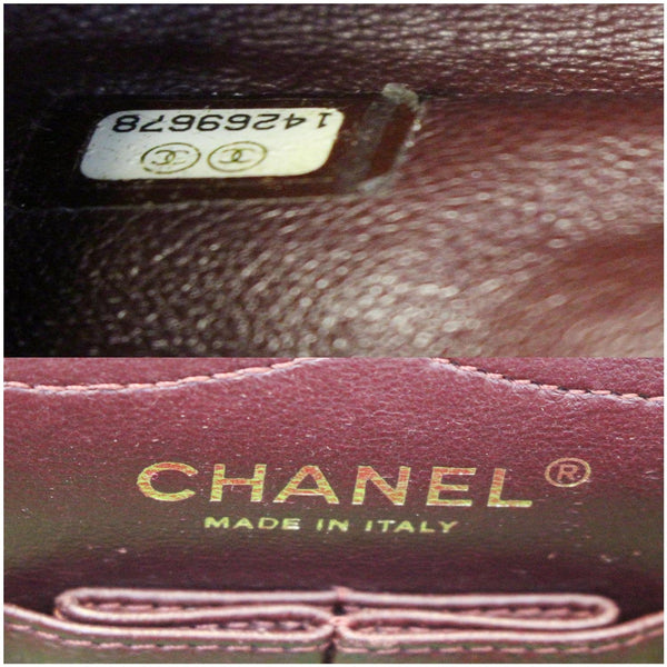 CHANEL 2.55 Reissue Calfskin Leather Flap Shoulder Bag Black-US