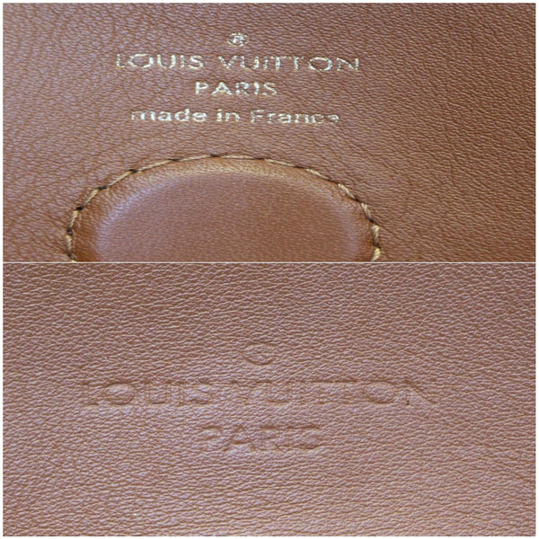 LOUIS VUITTON Tuileries Besace Monogram Canvas Shoulder Bag Caramel