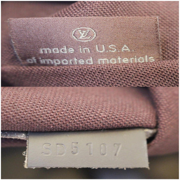 LOUIS VUITTON Iena PM Damier Ebene Shoulder Bag Brown