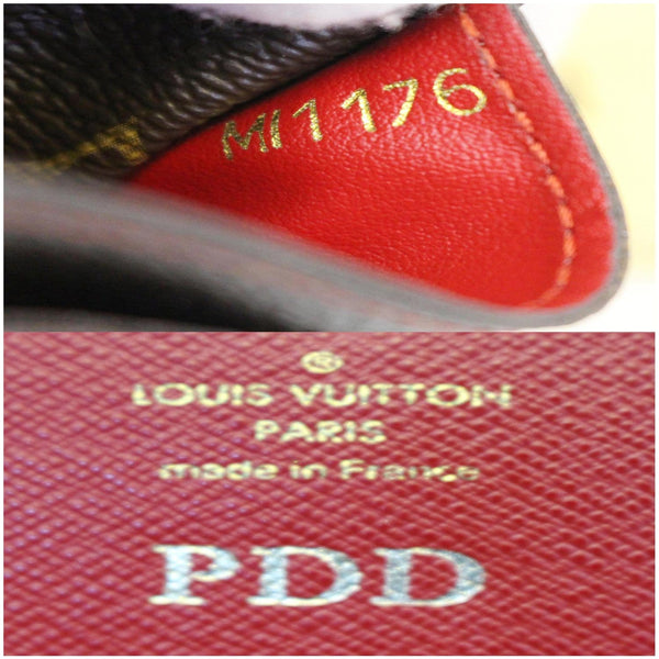 LOUIS VUITTON Sarah Retiro Monogram Canvas Wallet Brown/Cerise-US