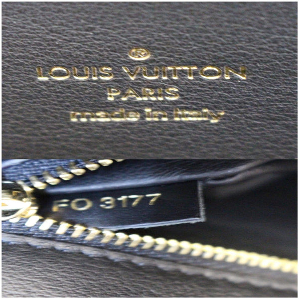 Louis Vuitton Cour Marly MM Calfskin Leather Bag FO3177