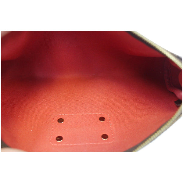 Louis Vuitton Pochette Eva Damier Ebene Clutch - interior