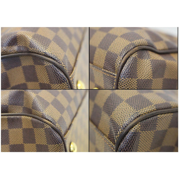 LOUIS VUITTON Trevi GM Damier Ebene 2way Shoulder Handbag Brown-US
