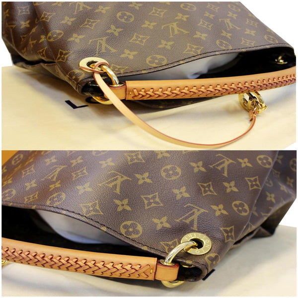 Louis Vuitton Artsy MM shoulder bag - side view