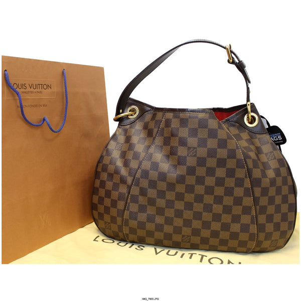 LOUIS VUITTON Galliera PM Damier Ebene Shoulder Bag