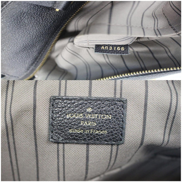 LOUIS VUITTON Boetie Monogram Empreinte Shoulder Bag Noir