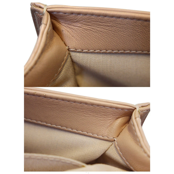 CHANEL Medium Boy Patent Leather Flap Bag Light Pink