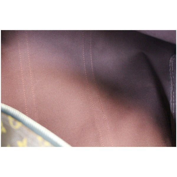 LOUIS VUITTON Keepall Bandouliere 55 Monogram Macassar Travel Bag Brown