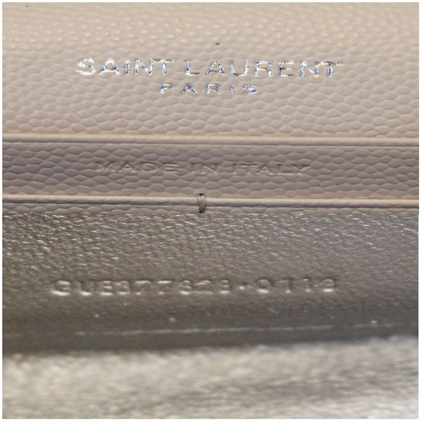 Yves Saint Laurent Wallet Chain Grain De Poudre - ysl logo