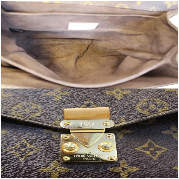 LOUIS VUITTON Metis Pochette Monogram Canvas Crossbody Bag Brown-US