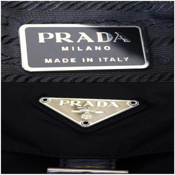 PRADA Nylon Backpack Bag Black-US