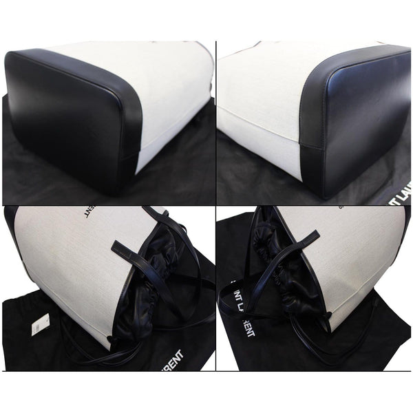 Yves Saint Laurent Teddy Drawstring Tote bag - corner views