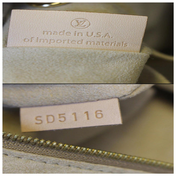 LOUIS VUITTON Artsy MM Damier Azur Shoulder Bag Brown-US