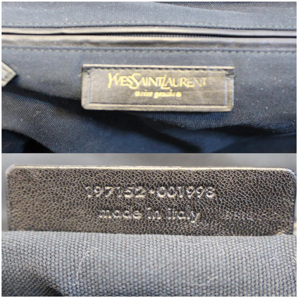 Yves Saint Laurent Majorelle Satchel Bag - logo