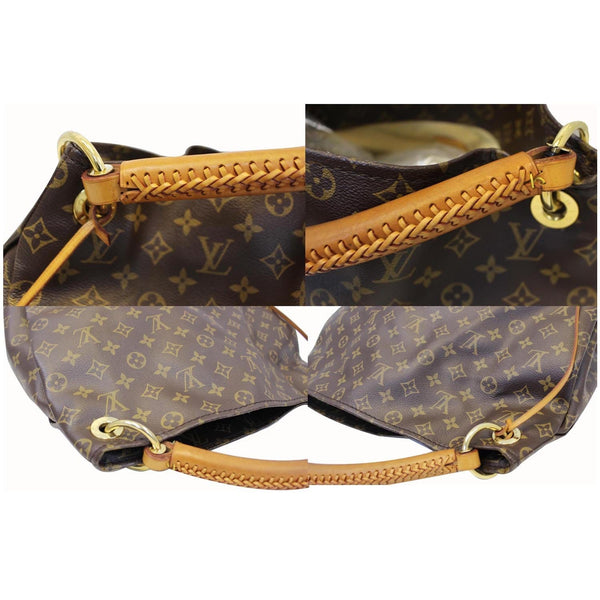LOUIS VUITTON Artsy MM Monogram Canvas Shoulder Bag Brown-US