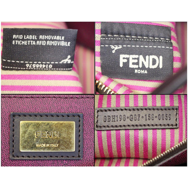 Fendi Zucca Print Canvas Small Roll Brown - fendi logo