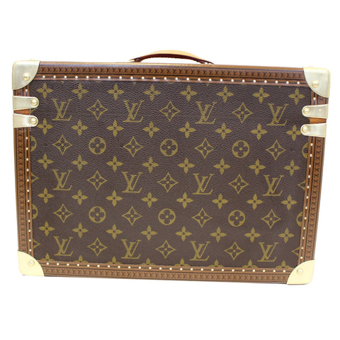 LOUIS VUITTON Boite Pharmacie Monogram Canvas Toiletry Case Brown