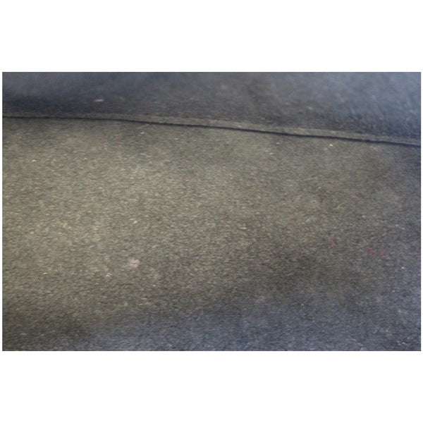 LOUIS VUITTON Wave Chain Leather Tote Shoulder Bag Black