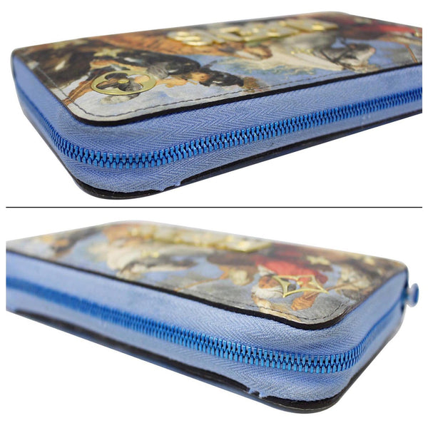 Louis Vuitton Zippy Wallet Peter Paul Rubens Blue for sale
