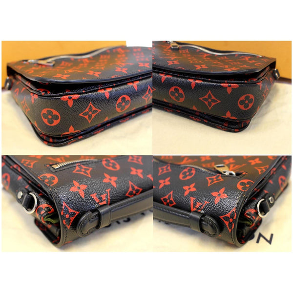 LOUIS VUITTON Metis Pochette Monogram Infrarouge Shoulder Crossbody Bag