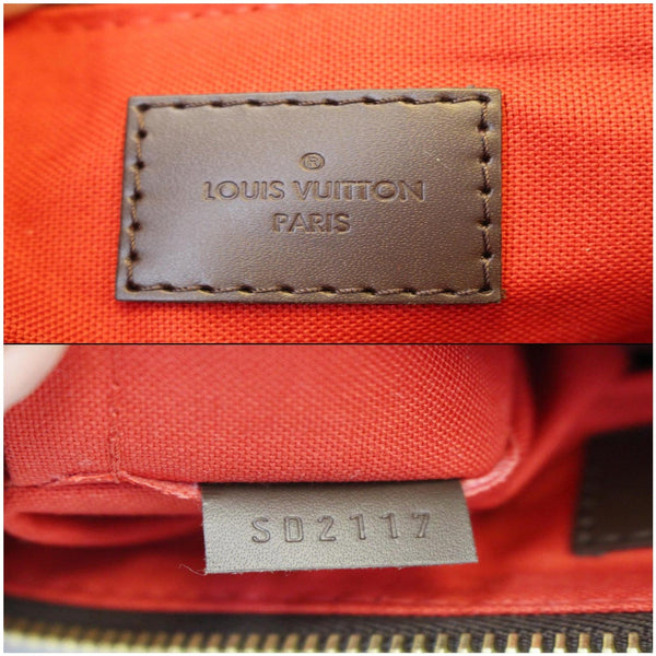 Louis Vuitton Damier Ebene Siena PM Shoulder Bag - interior