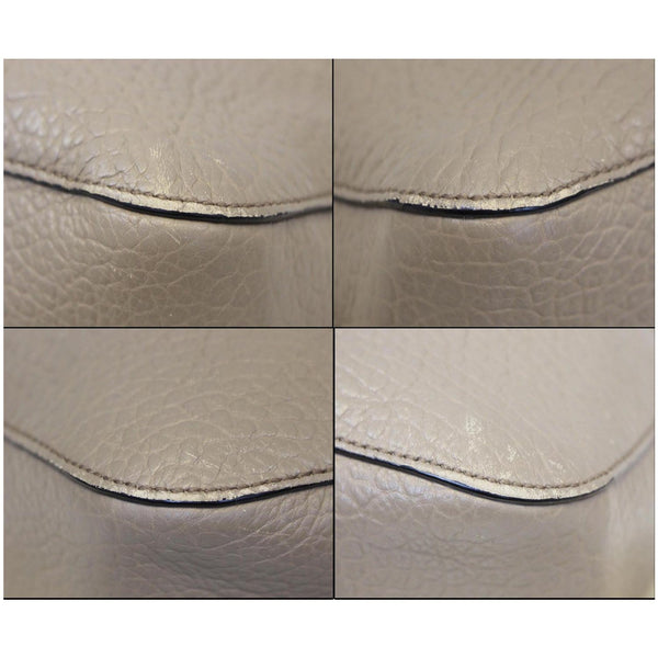 Burberry Leather Ledbury Grain Hobo Shoulder Bag - leather