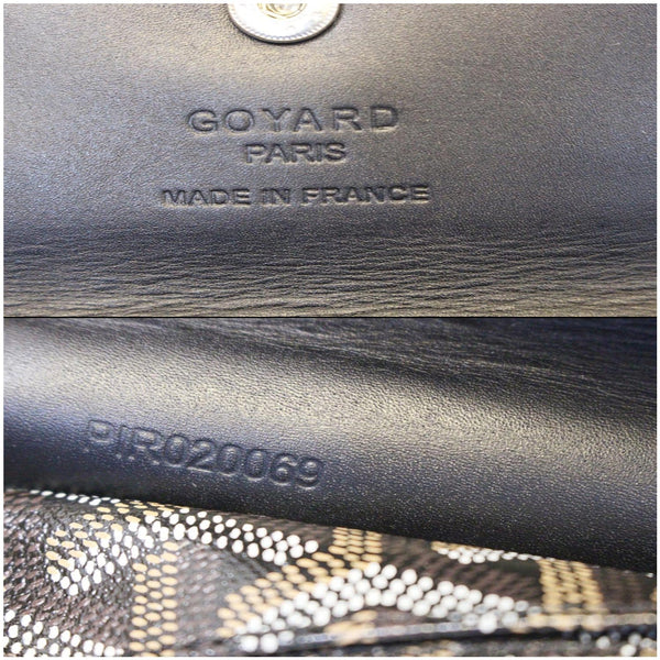 GOYARD Goyardine Saint Louis PM Tote Bag Black-US