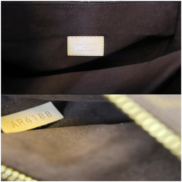 LOUIS VUITTON Metis Pochette Monogram Canvas Crossbody Bag Brown