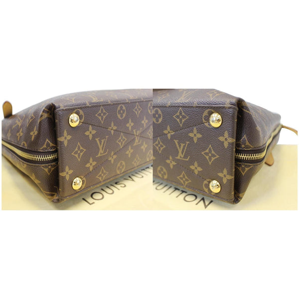 LOUIS VUITTON Voltaire Monogram Canvas Shoulder Bag Brown-US