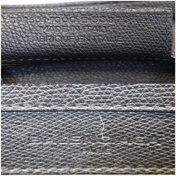 Balenciaga Black Leather Shoulder bag on discount