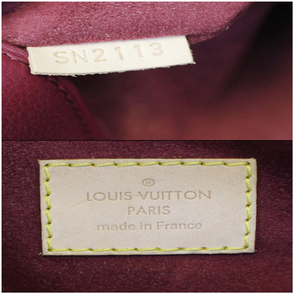 LOUIS VUITTON Pallas Monogram Canvas 2Way Shoulder Bag Brown-US