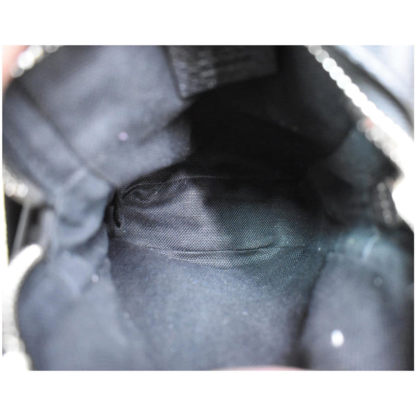 GUCCI GG Psychedelic Print Leather Messenger Bag Black 598103