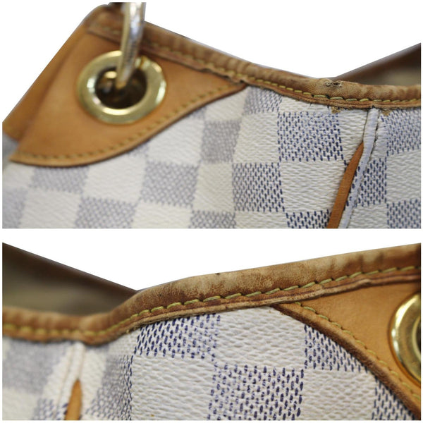 Louis Vuitton Galliera PM Damier Azur Bag Seams