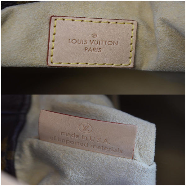 LOUIS VUITTON Artsy MM Monogram Canvas Shoulder Bag Brown