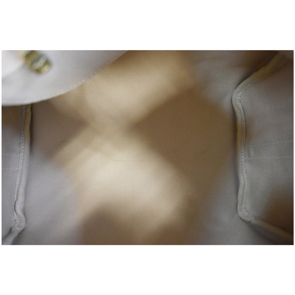 Louis Vuitton Speedy 25 Bandouliere Damier Azur Bag - interior roomy