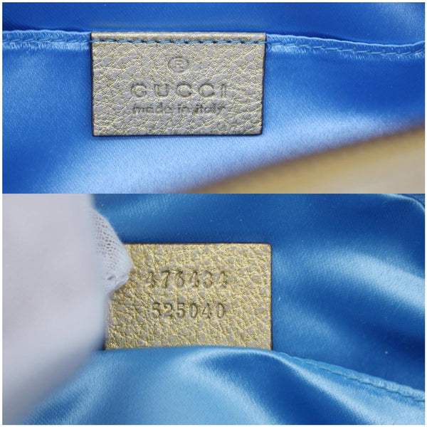 Gucci Marmont Matelasse Leather Belt Bag - made in Italy